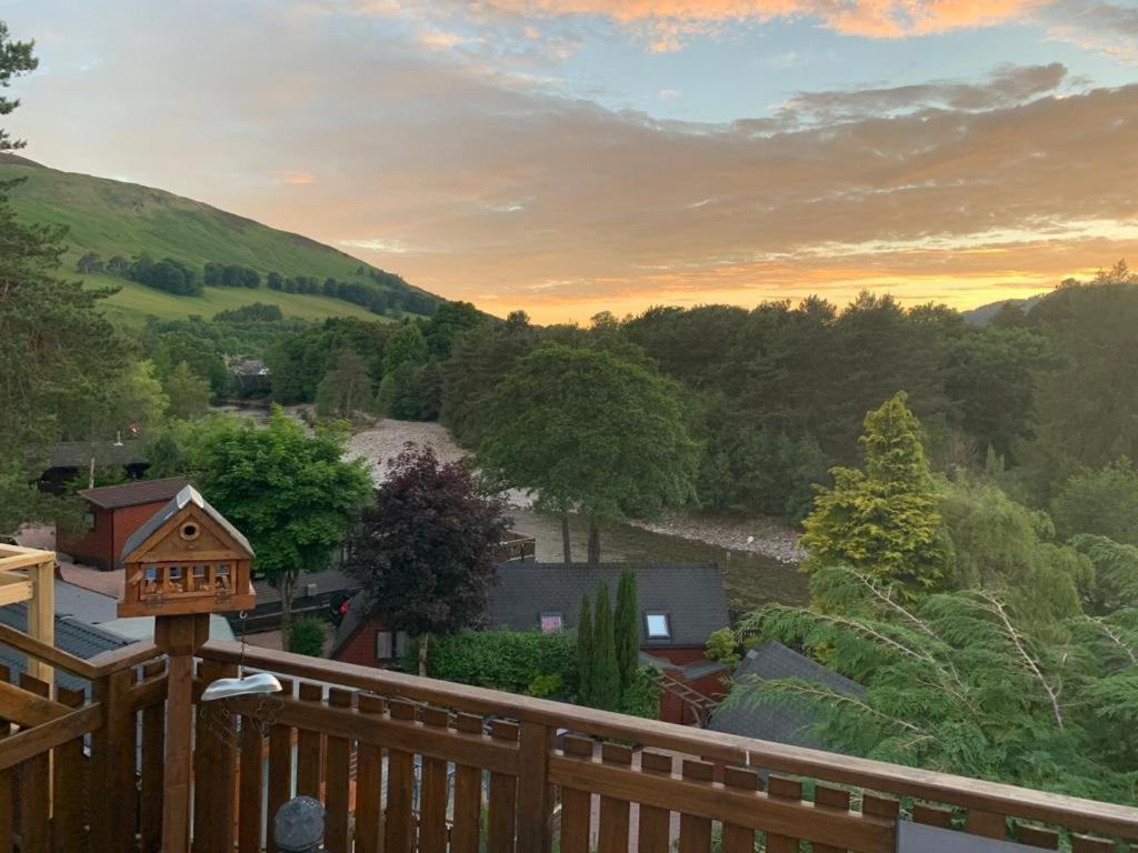 Beautiful 2 Bedroom Lodge With Stunning Views Blair Atholl Exteriör bild