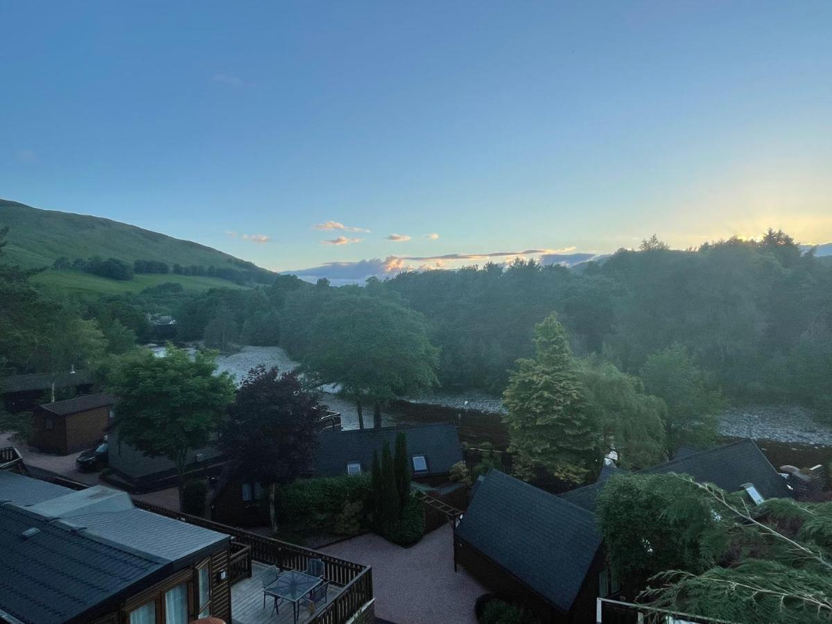 Beautiful 2 Bedroom Lodge With Stunning Views Blair Atholl Exteriör bild